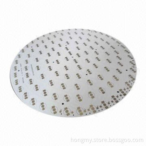 Aluminum Base PCB with 1oz Finish Copper Thickness, 480mm Diameter, 225 CTI